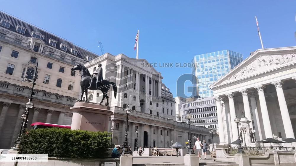 Bank of England raises interest rate to 5 pct