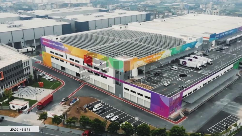 Logistics center of Hangzhou Asian Games officially opened