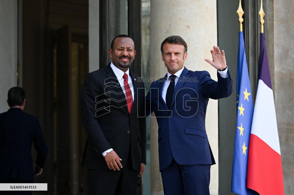 French President Receives Prime Minister of Ethiopia - Paris