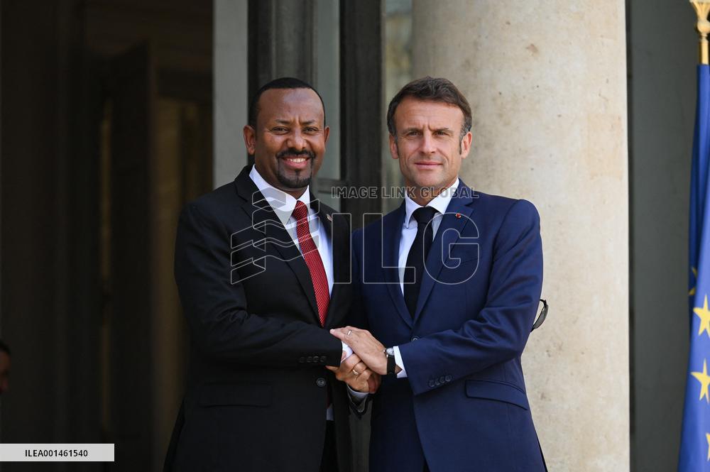French President Receives Prime Minister of Ethiopia - Paris