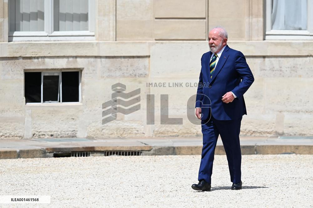 French President Receives Brazilian President - Paris