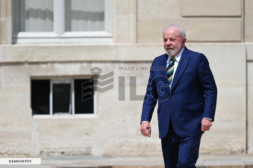 French President Receives Brazilian President - Paris