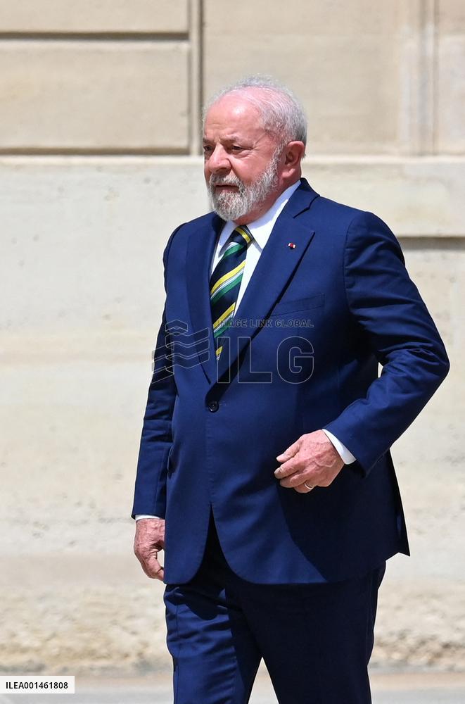 French President Receives Brazilian President - Paris