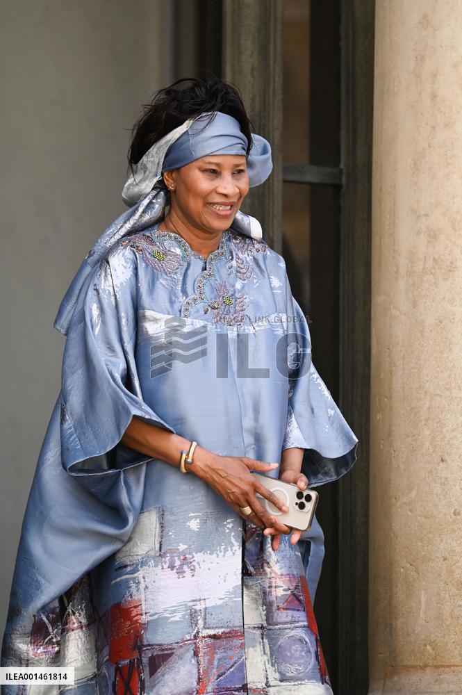 French President Receives Senegalese President - Paris