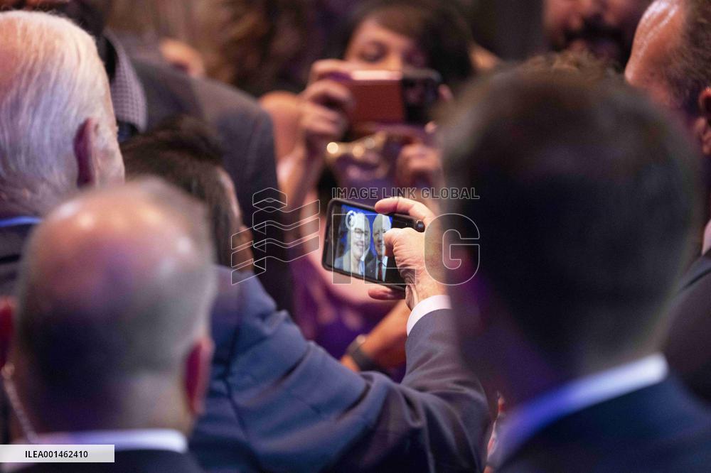 President Joe Biden makes remarks at a political event held by pro choice groups