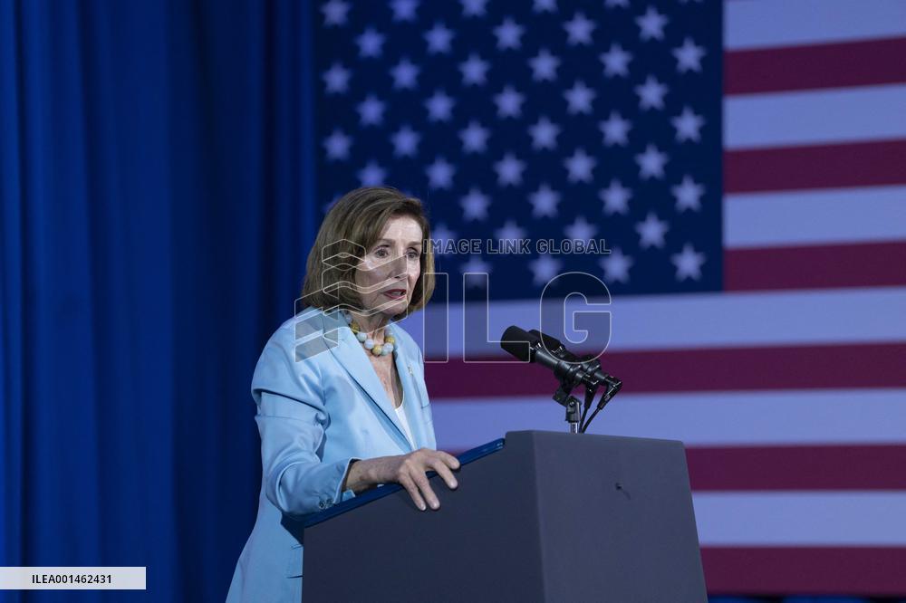 President Joe Biden makes remarks at a political event held by pro choice groups