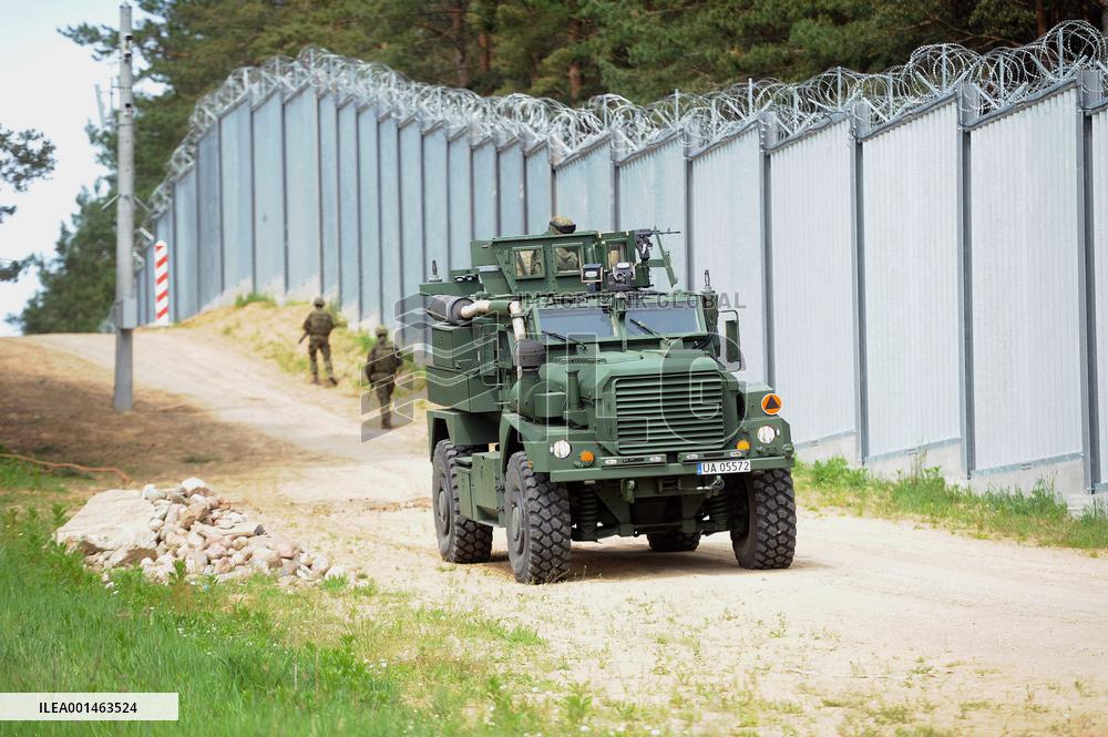 The Wall Along Poland - Belarus Border