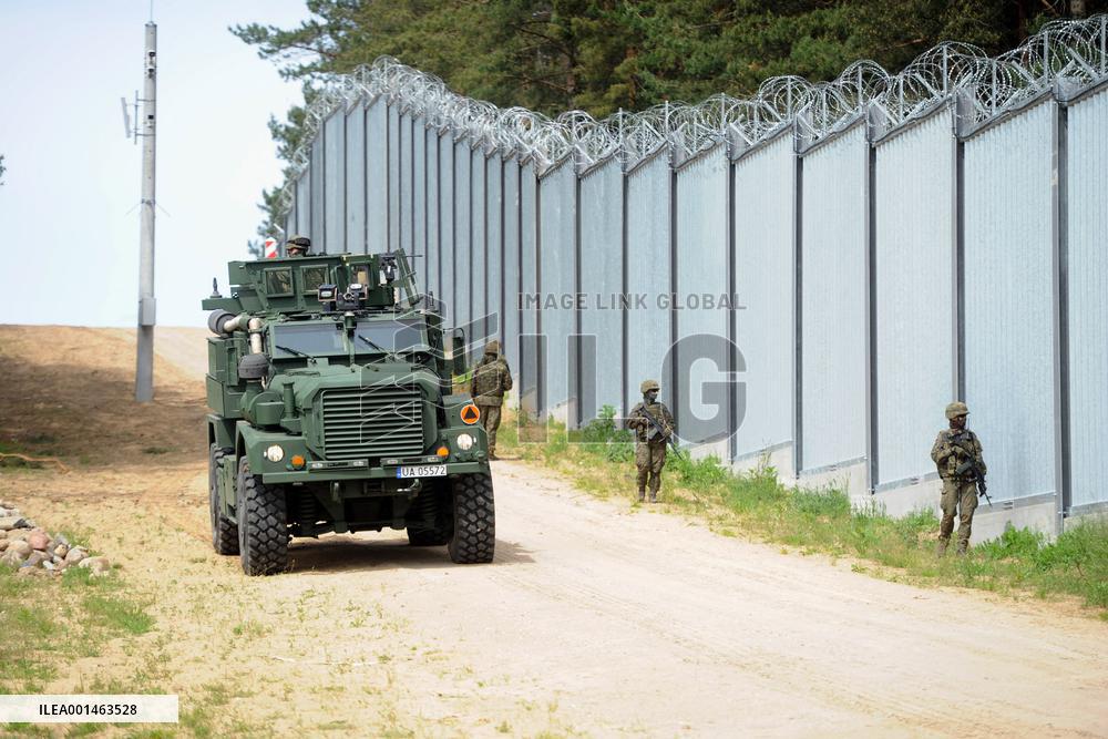 The Wall Along Poland - Belarus Border