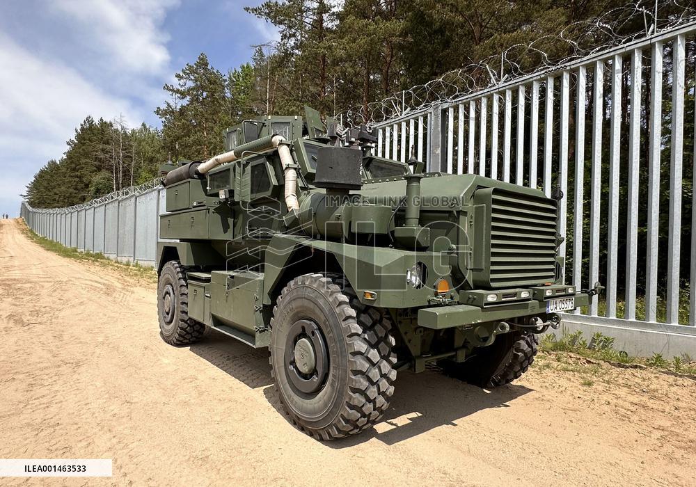 The Wall Along Poland - Belarus Border