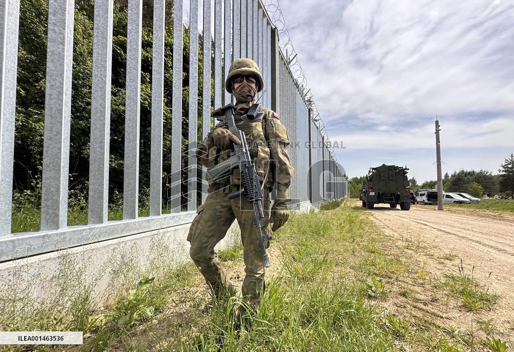The Wall Along Poland - Belarus Border