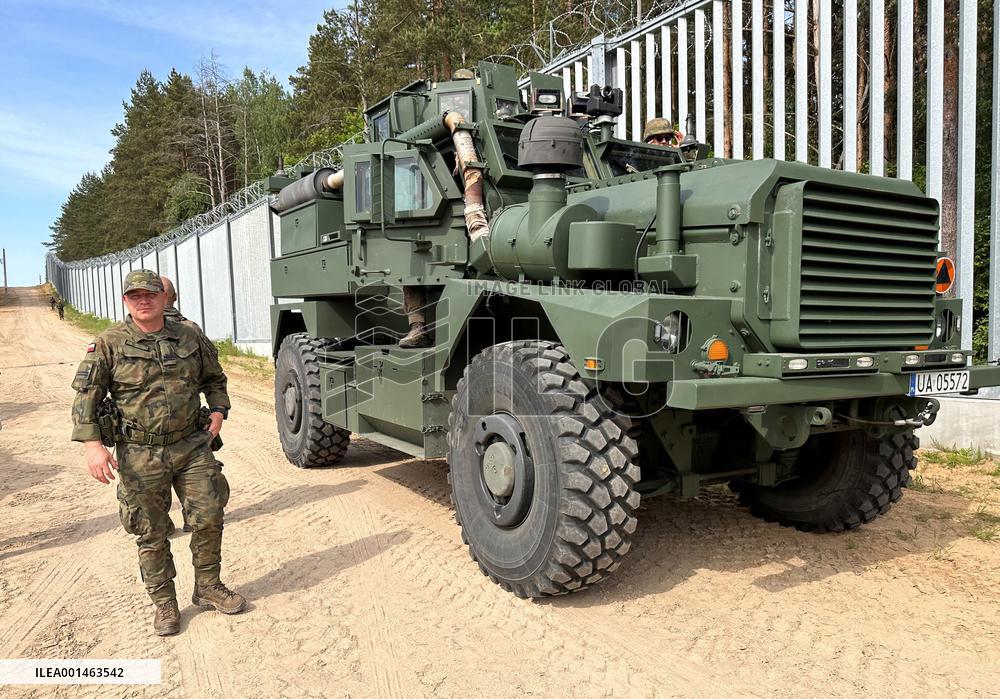 The Wall Along Poland - Belarus Border