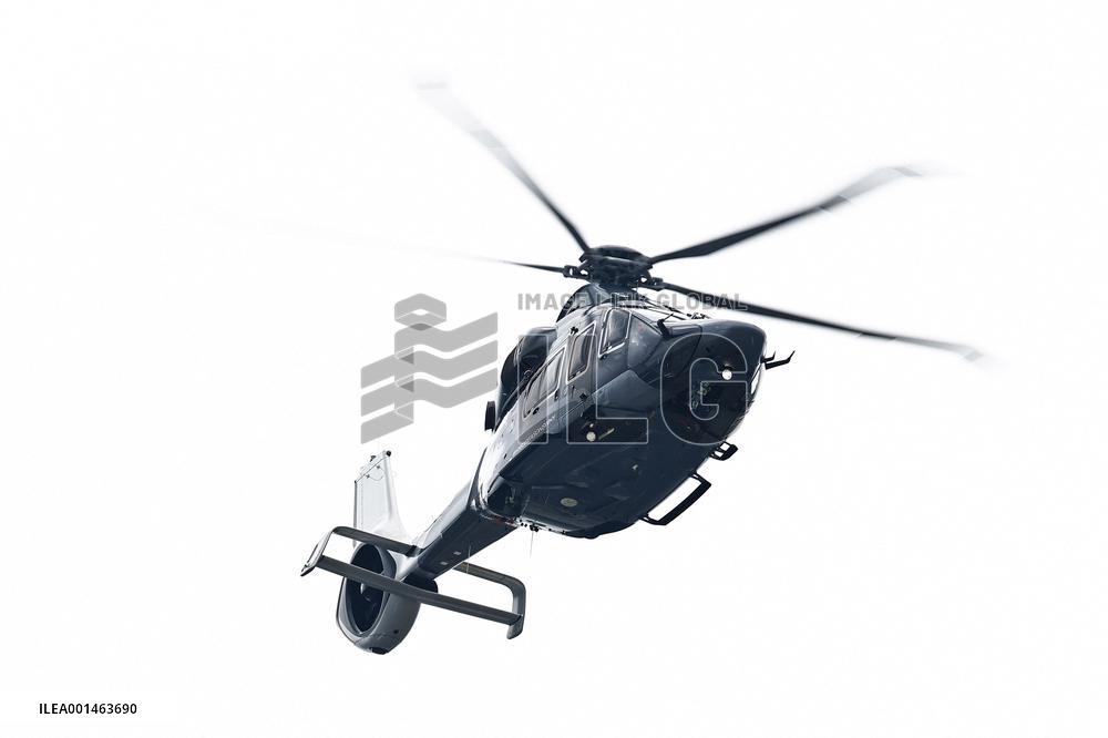 Aerial presentation at Paris Air Show