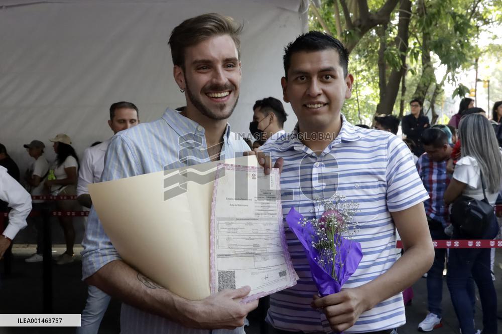 Equal weddings Celebration in Mexico City