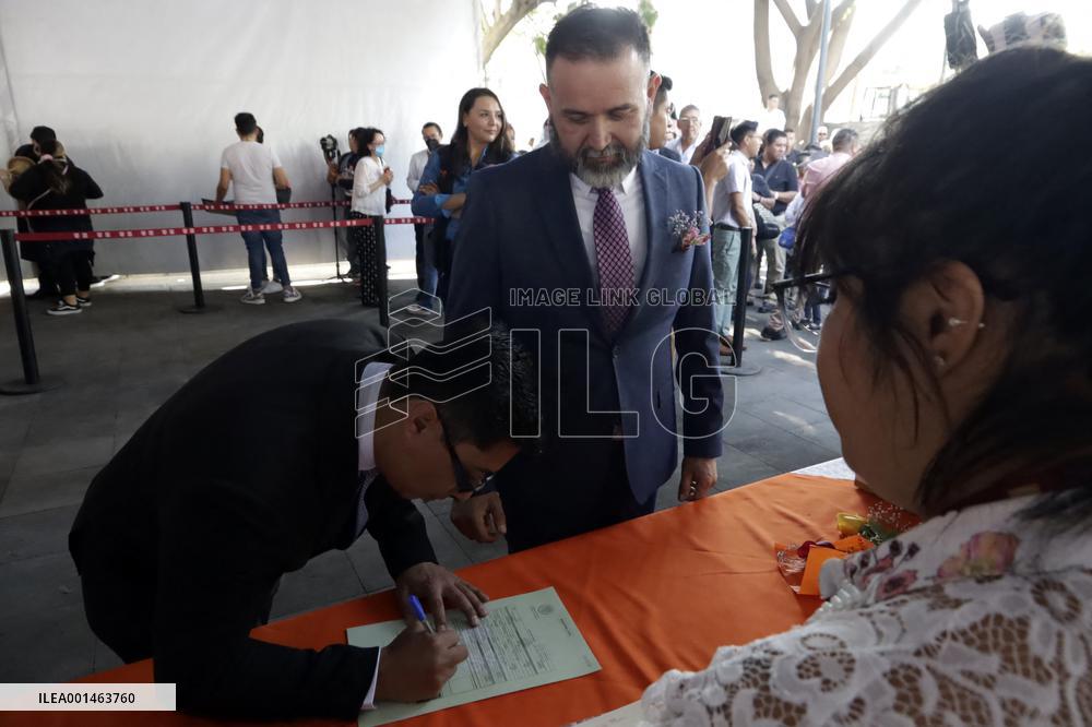 Equal weddings Celebration in Mexico City