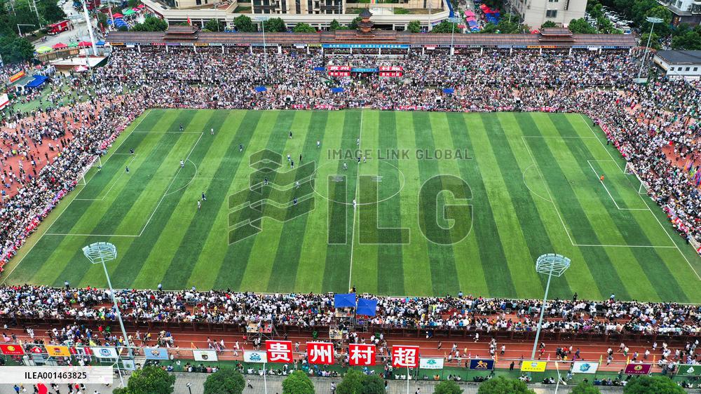 (SP)CHINA-GUIZHOU-RONGJIANG-FOOTBALL-VILLAGE SUPER LEAGUE-LIFESTYLE(CN)
