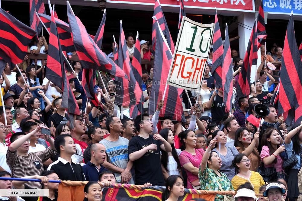 (SP)CHINA-GUIZHOU-RONGJIANG-FOOTBALL-VILLAGE SUPER LEAGUE-LIFESTYLE(CN)