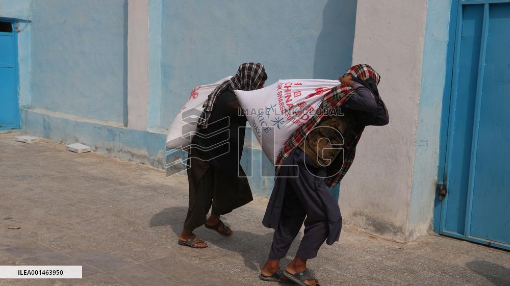 AFGHANISTAN-FARAH-CHINA-AID