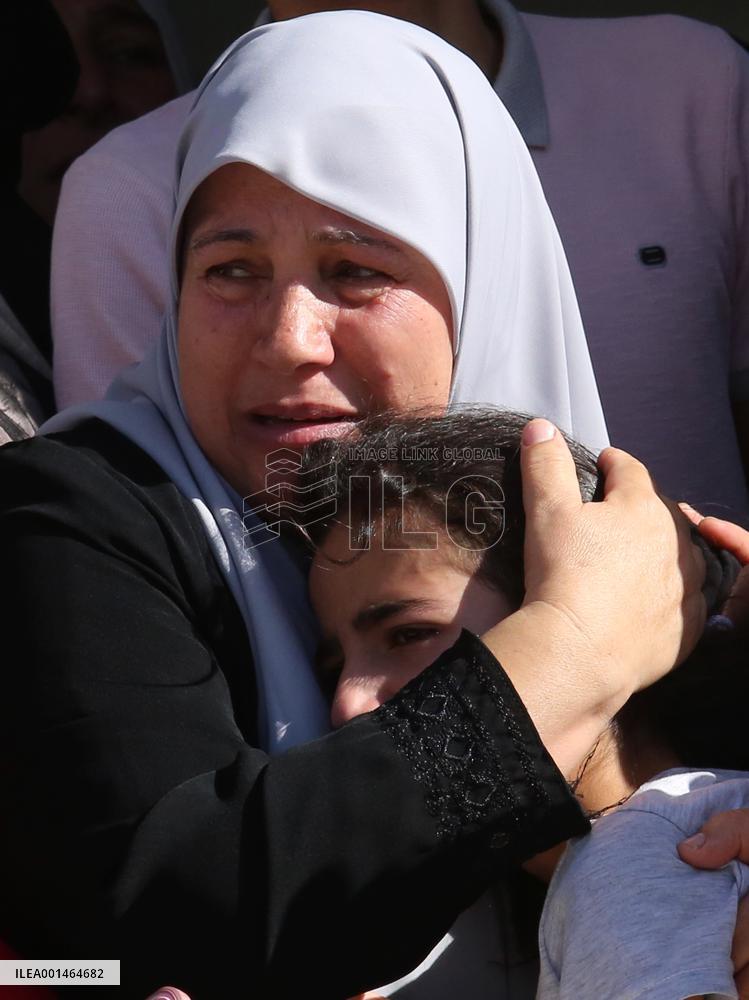 MIDEAST-NABLUS-FUNERAL
