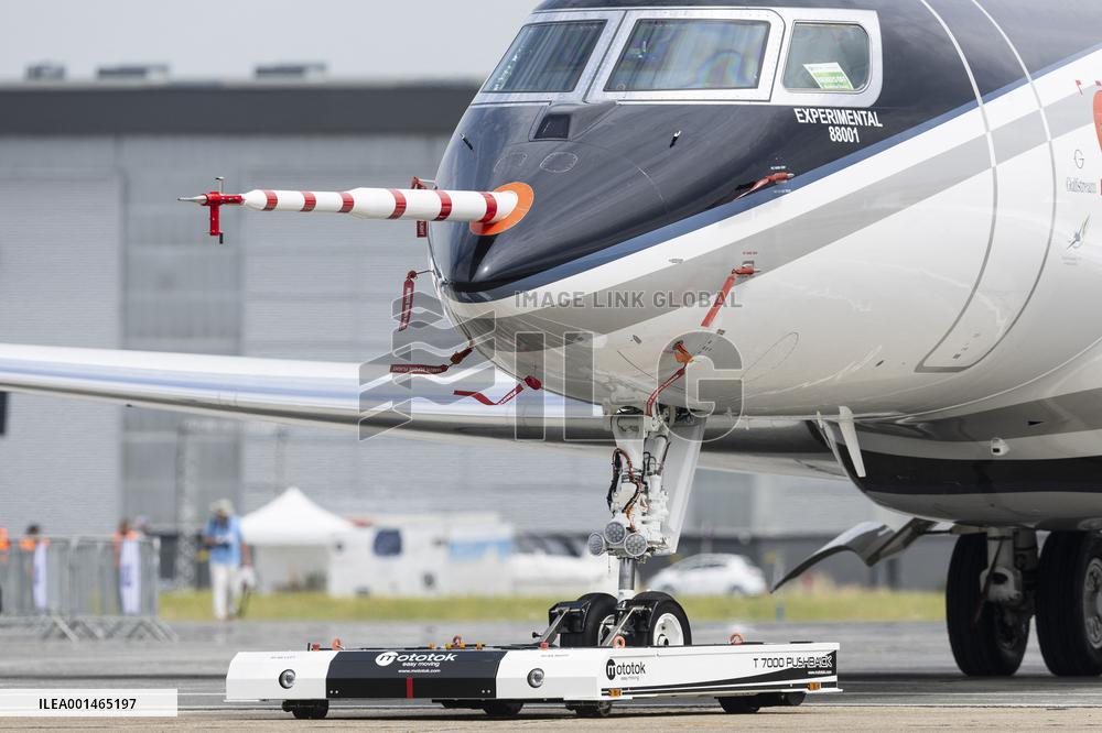 American aircraft company Gulfstream at Paris Air Show