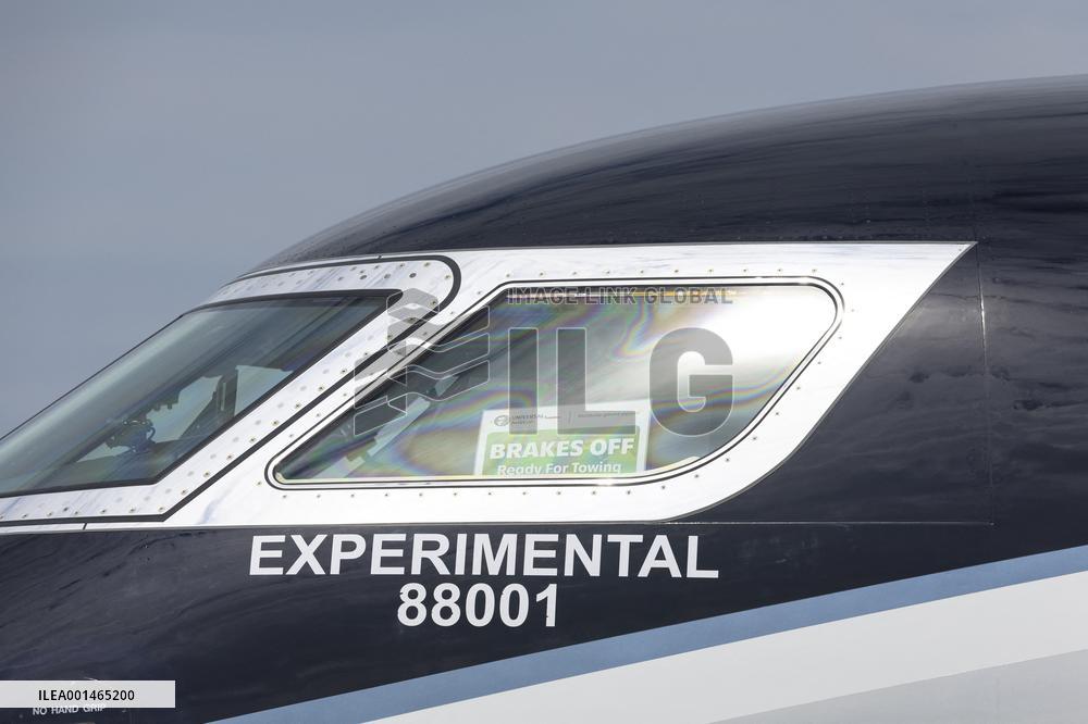 American aircraft company Gulfstream at Paris Air Show