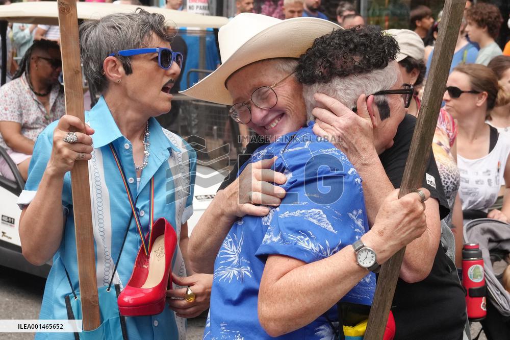 Pride March In Toronto