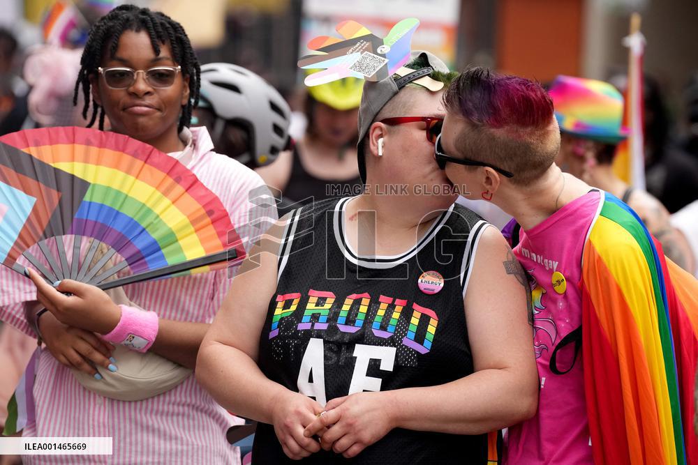 Pride March In Toronto