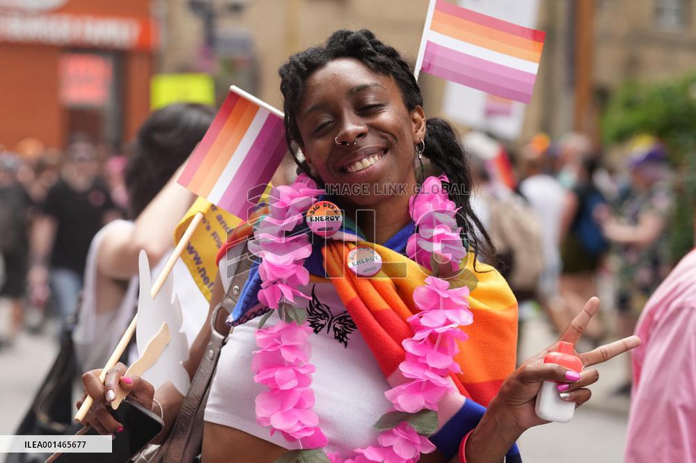 Pride March In Toronto
