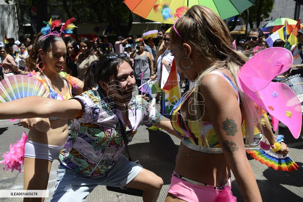 Pride March In Mexico City