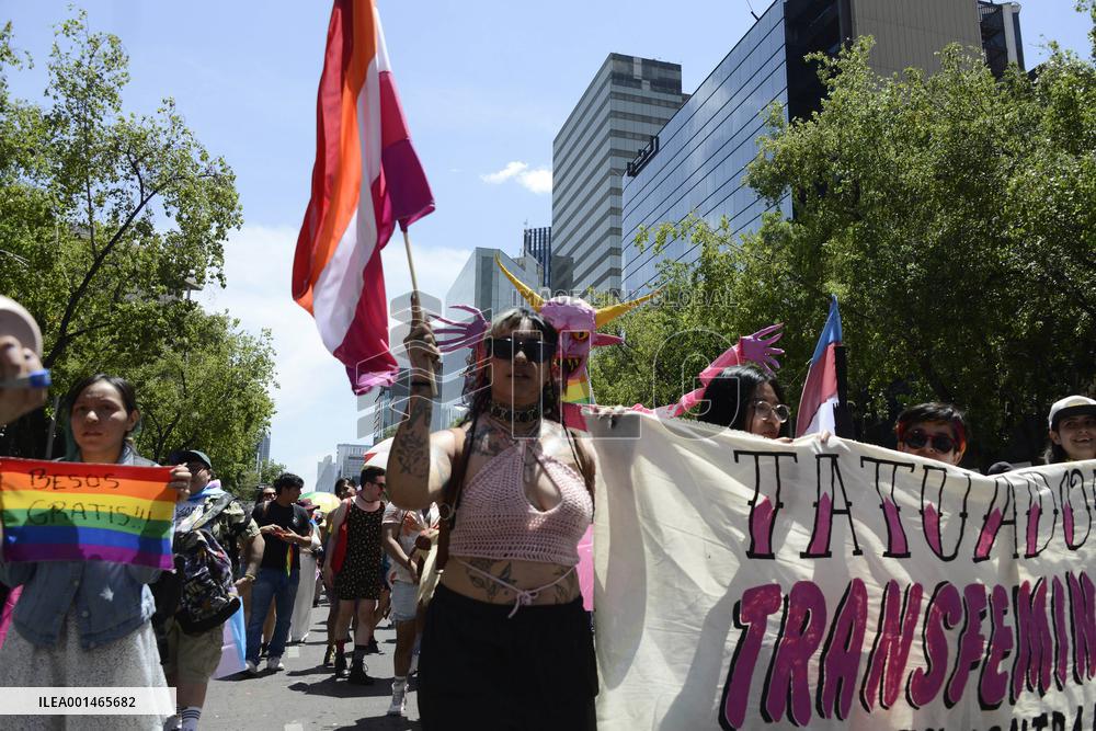 Pride March In Mexico City