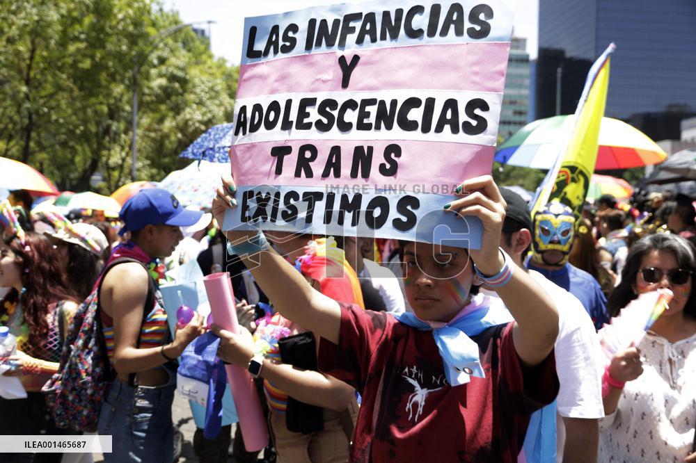 250,000 People Participate Pride March In Mexico