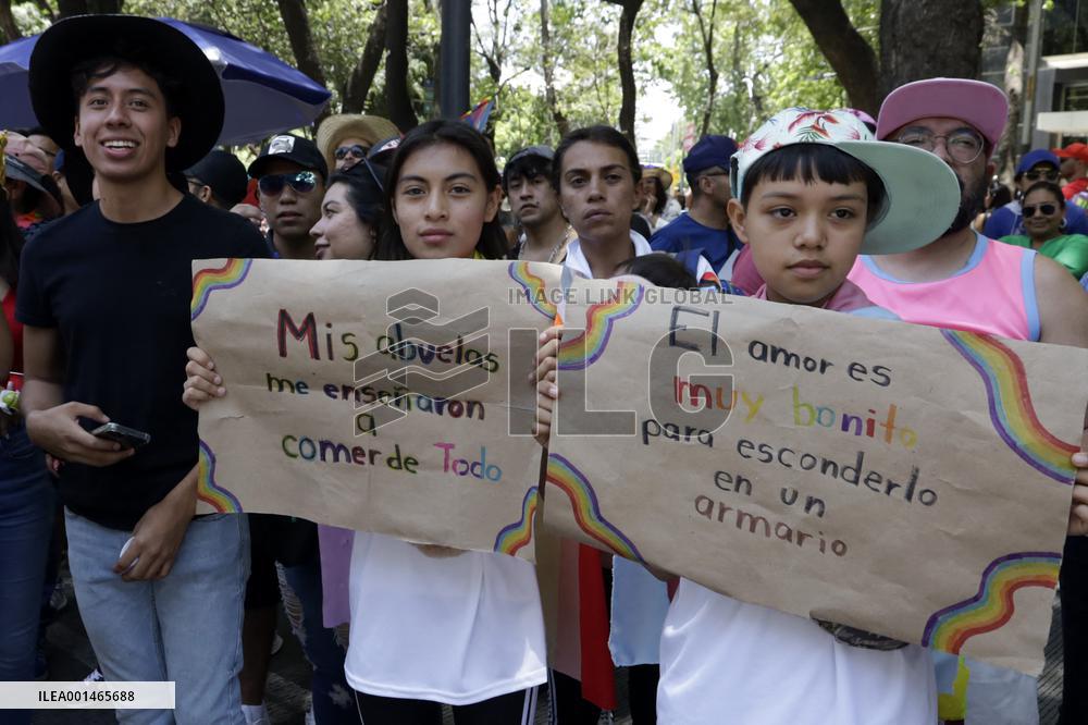 250,000 People Participate Pride March In Mexico