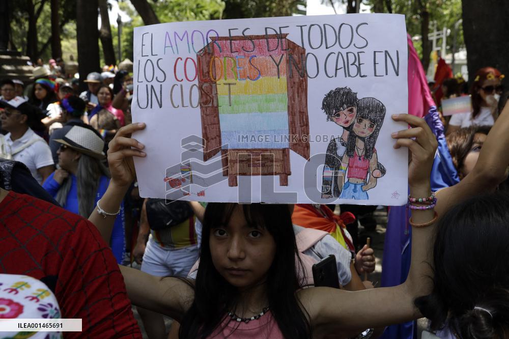 250,000 People Participate Pride March In Mexico