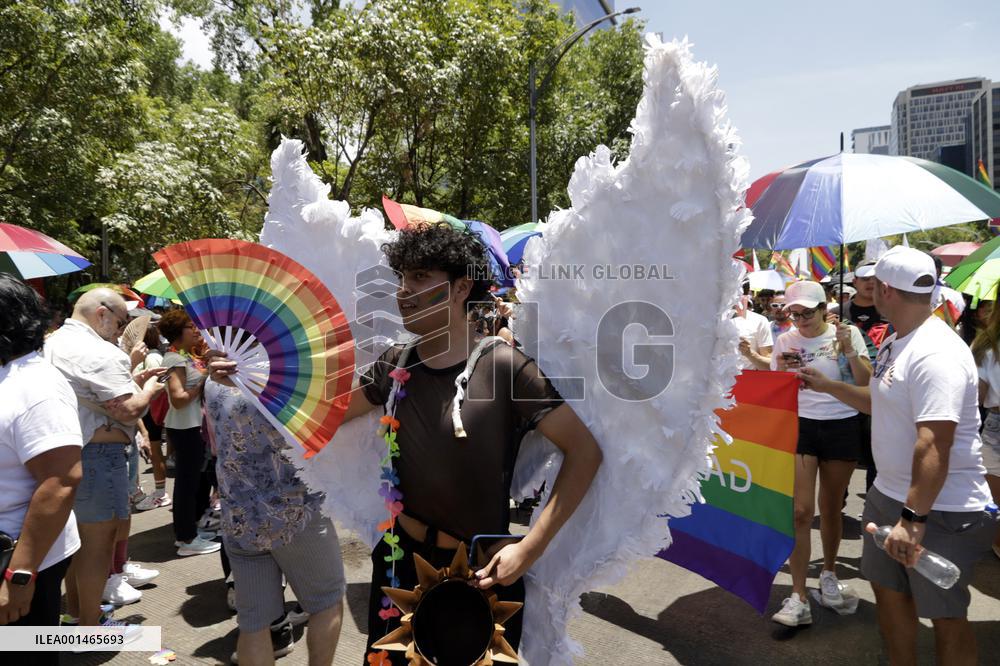 250,000 People Participate Pride March In Mexico