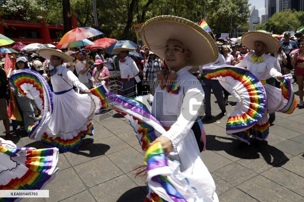 250,000 People Participate Pride March In Mexico