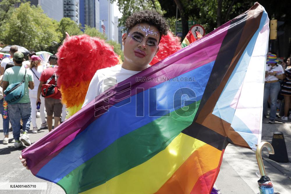 250,000 People Participate Pride March In Mexico