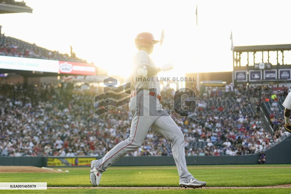 Baseball: Angels vs Rockies