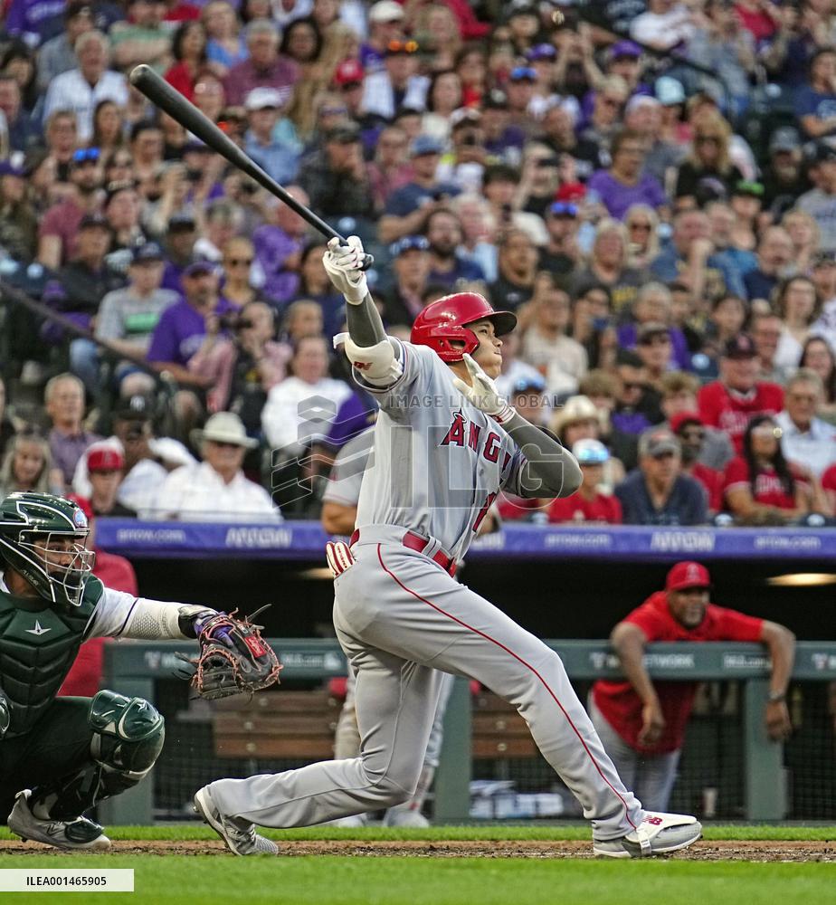 Baseball: Angels vs Rockies