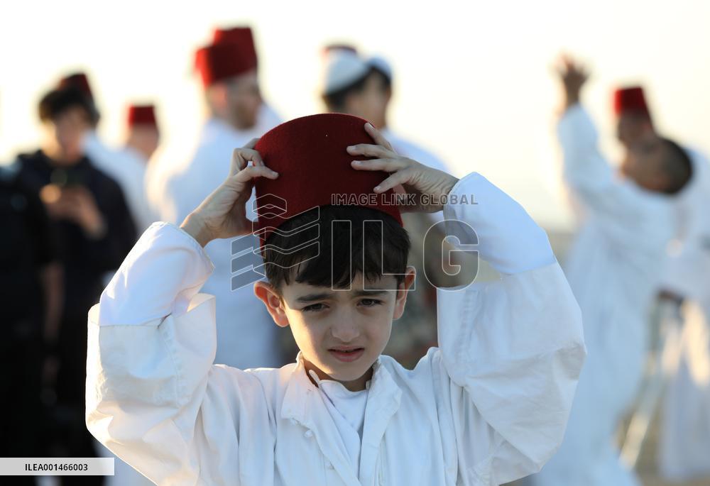 MIDEAST-NABLUS-SAMARITANS-SHAVUOT FESTIVAL