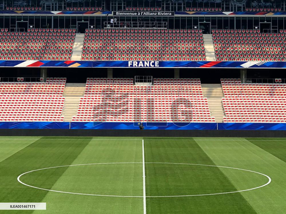 Allianz Riviera Stadium in Nice - France Vs Italie