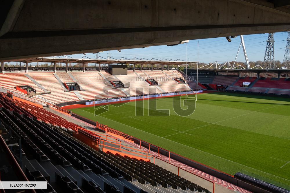 Roxana Maracineanu Visits The Stade Toulousain - Toulouse