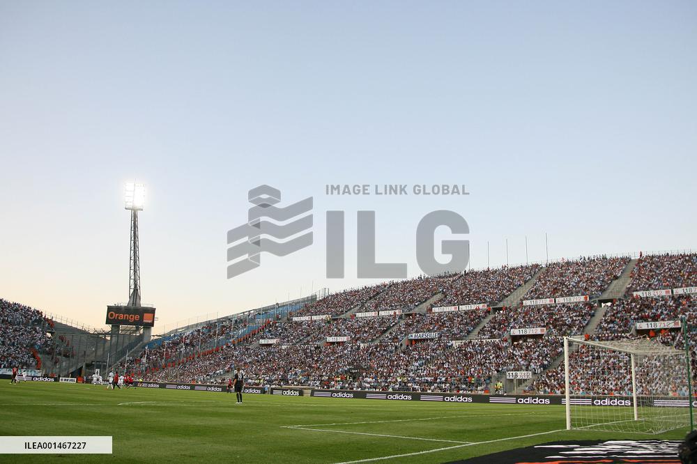 Soccer - French first league football match, Olympique Marseille vs Rennes in Marseille