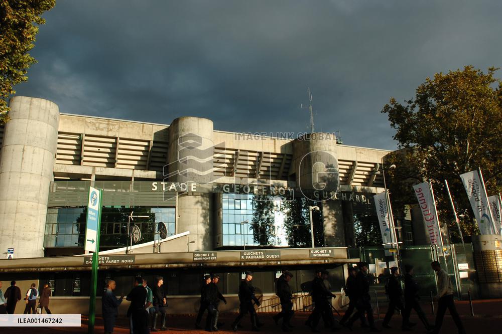 Geoffroy Guichard Stadium And Asse's Supporters - Saint-Etienne