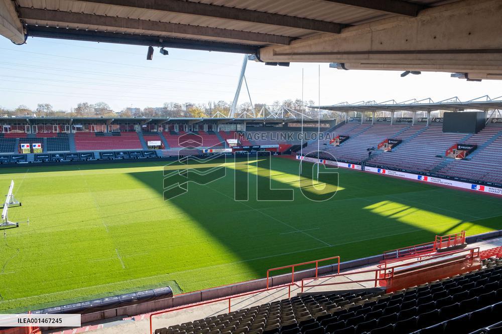 Roxana Maracineanu Visits The Stade Toulousain - Toulouse