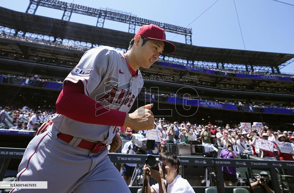 Baseball: Angels vs. Rockies