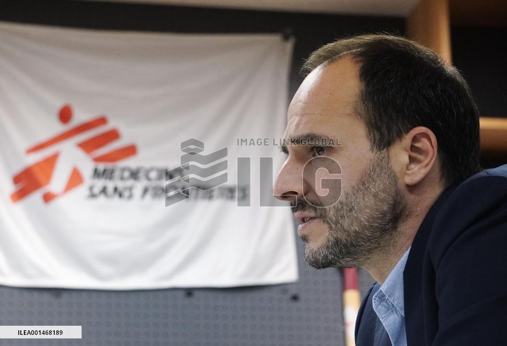 Int'l President of MSF in Tokyo