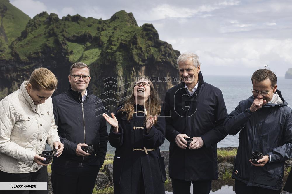 Nordic Prime Ministers' Annual Meeting in Iceland