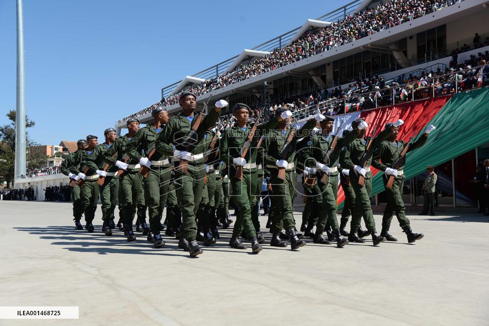 MADAGASCAR-ANTANANARIVO-INDEPENDENCE-63RD ANNIVERSARY