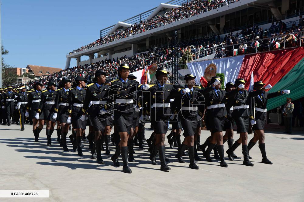 MADAGASCAR-ANTANANARIVO-INDEPENDENCE-63RD ANNIVERSARY