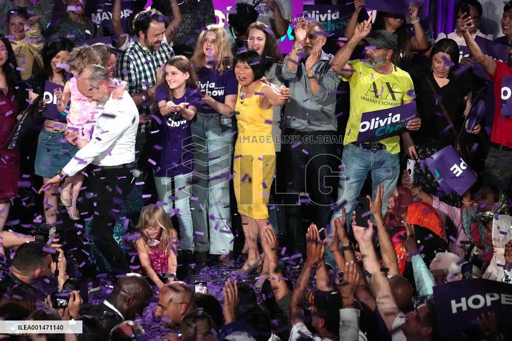 Olivia Chow Elected New Mayor of Toronto