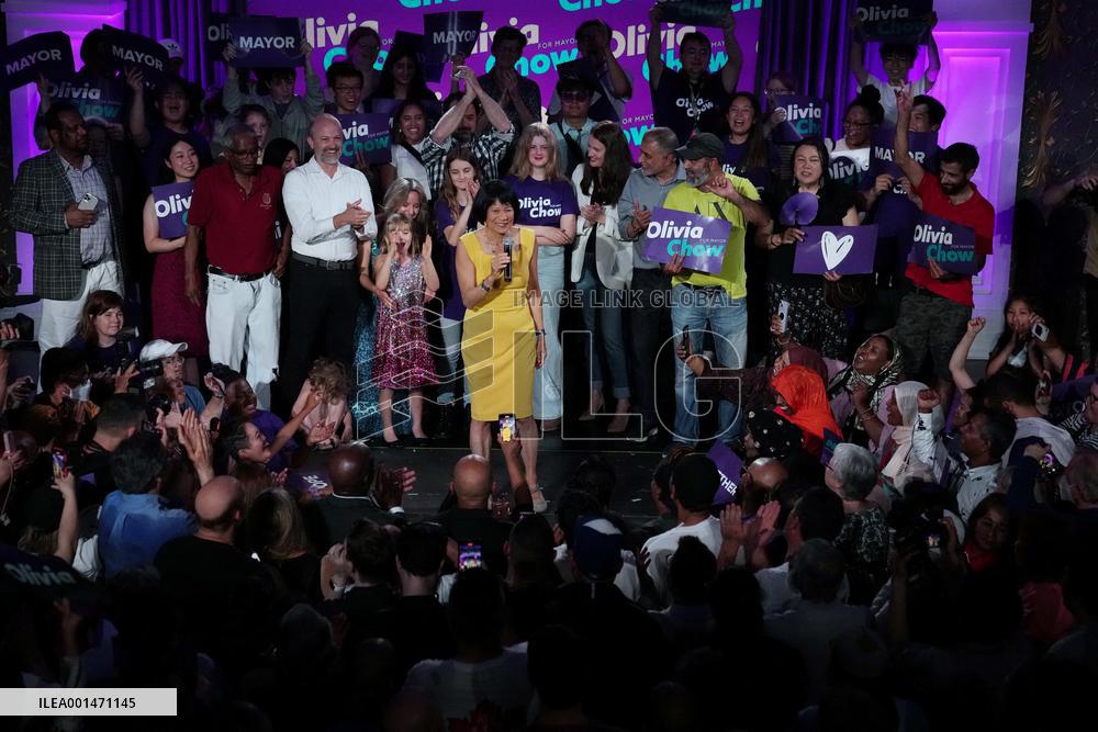 Olivia Chow Elected New Mayor of Toronto